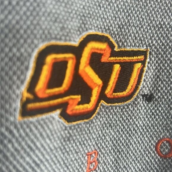 🔥🏈 Vintage OKLAHOMA STATE COWBOYS Embroidered Crewneck Knit Sweatshirt - EUC - Picture 6 of 8